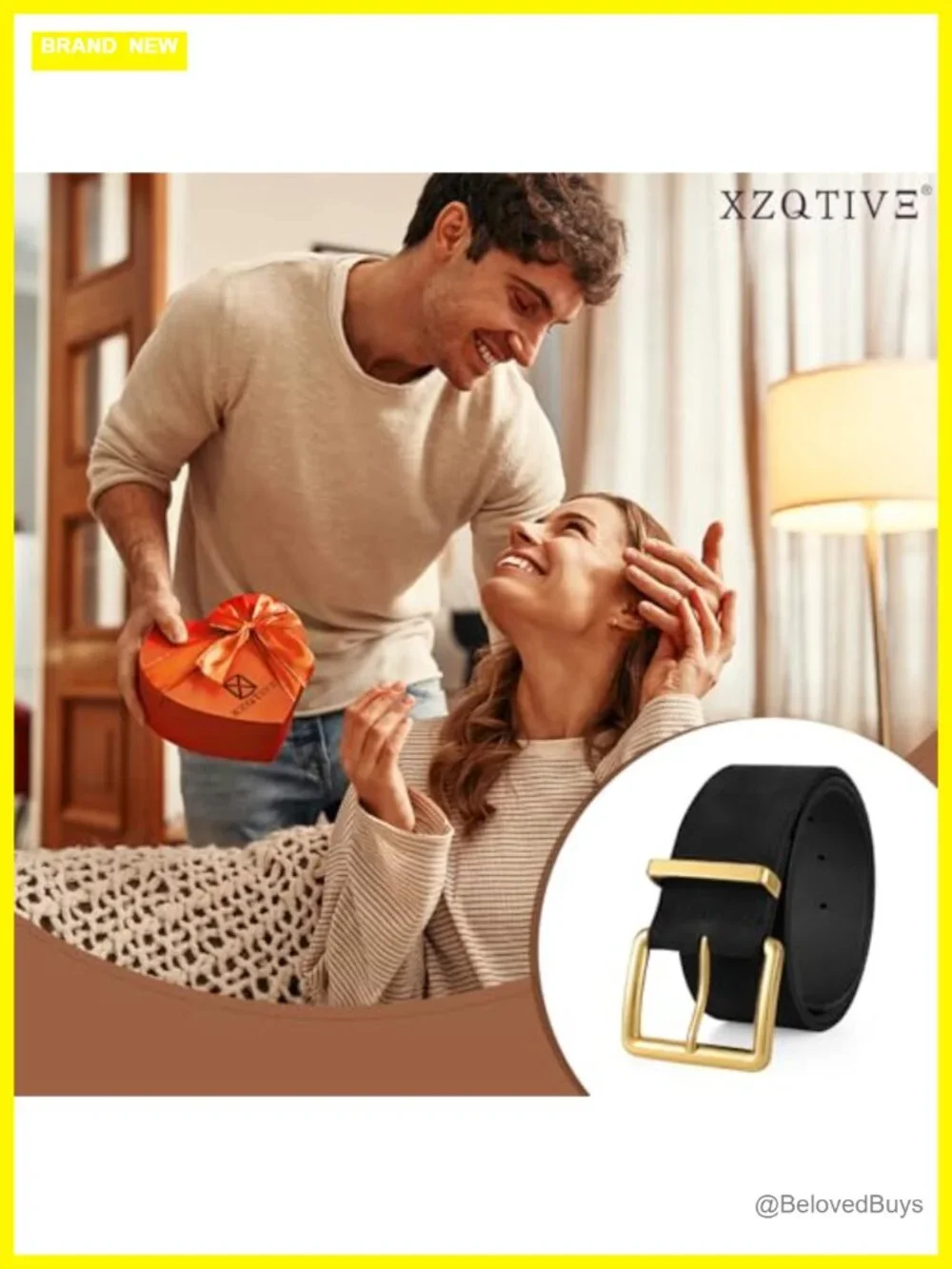 Vintage Wide Suede Belt Women's Chunky Fashion Thick Gold Buckle